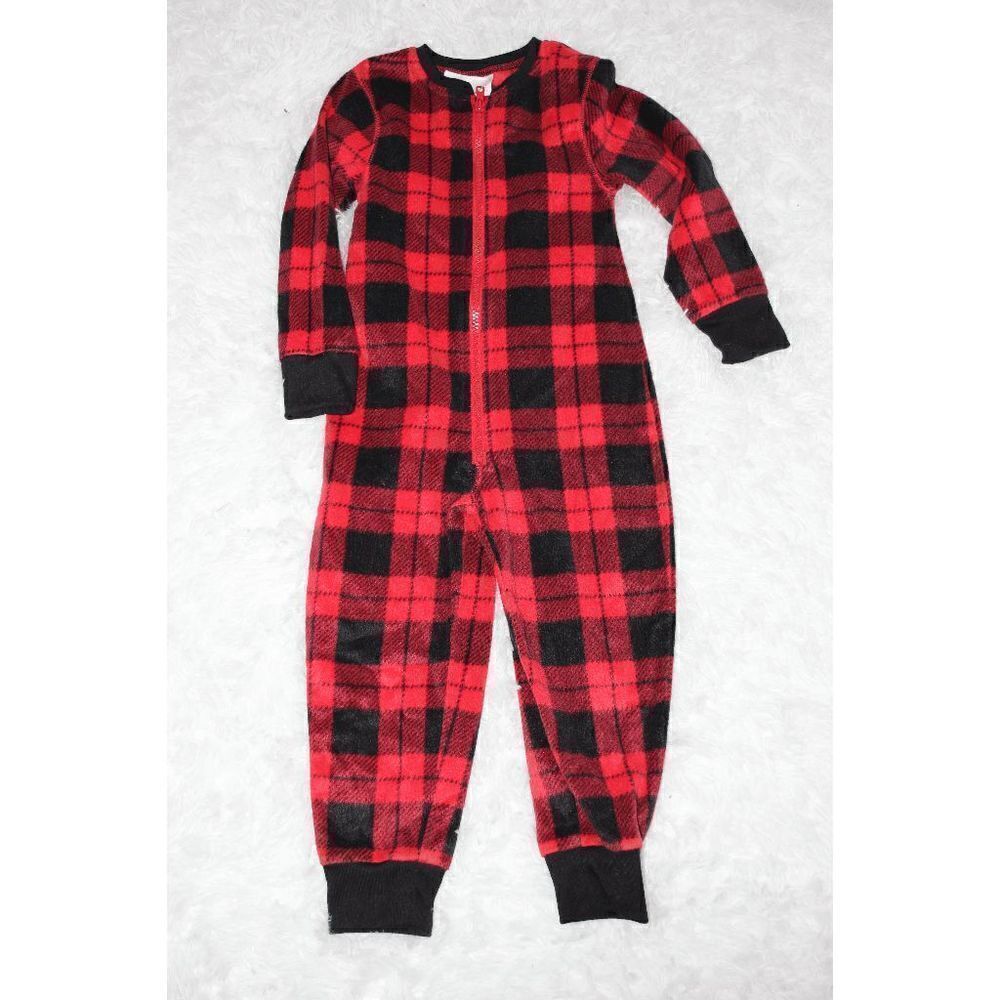 14th & Union Red Flannel One Piece